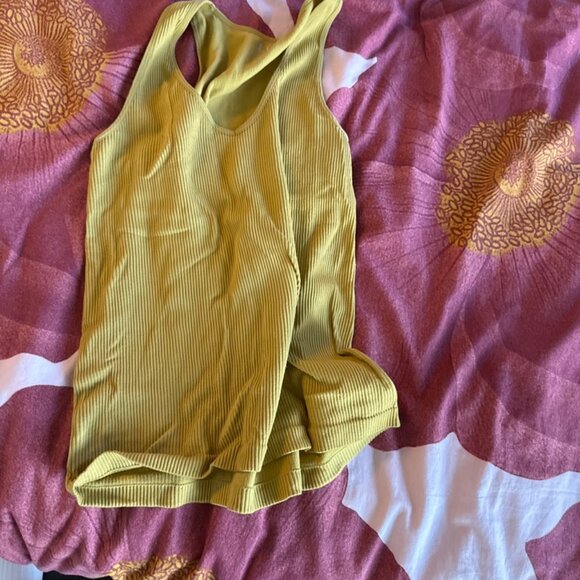 Ribbed mustard tank - Picture 4 of 4